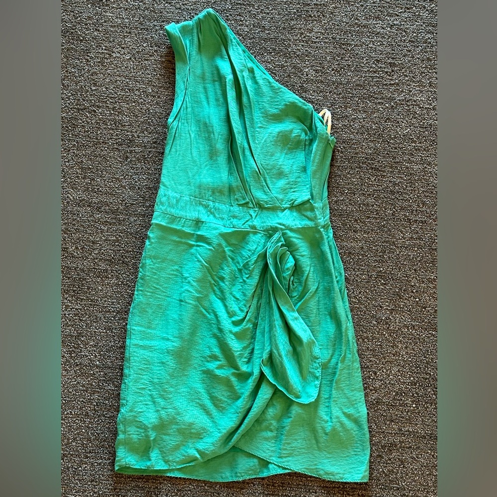 BCBG one shoulder dress